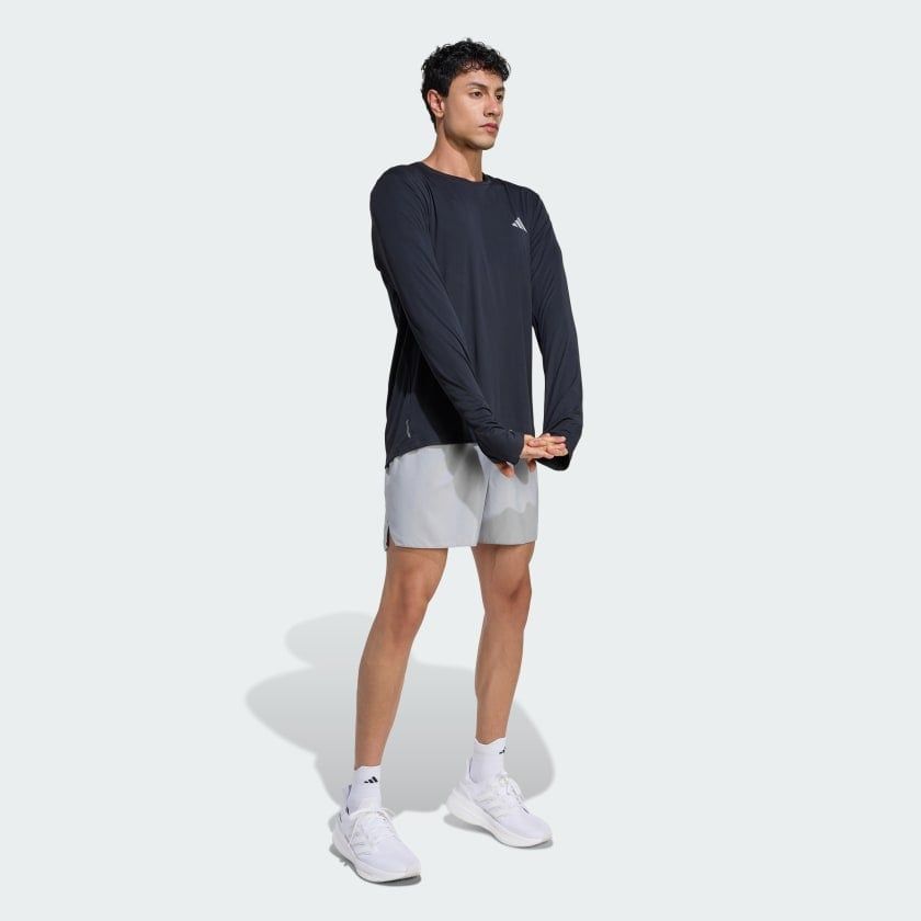  Áo Phông - Áo thun Chạy Nam ADIDAS Run Ess Ls M KE8424 