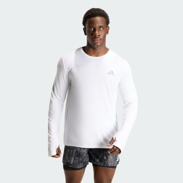  Áo Phông - Áo thun Chạy Nam ADIDAS Run Ess Ls M KE8425 