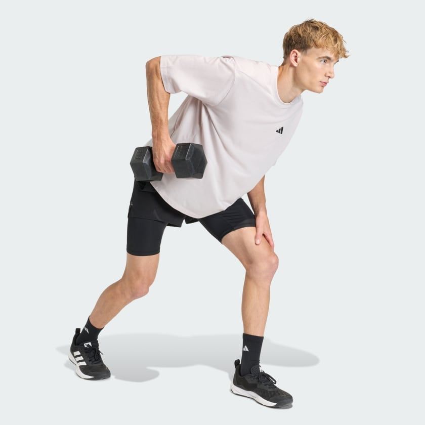  Áo Phông - Áo thun Tập Luyện Nam ADIDAS Po Es Gfx T KF8195 