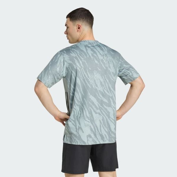 Áo Phông - Áo thun Tập Luyện Nam ADIDAS Techess Aop T KQ7536 