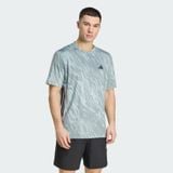  Áo Phông - Áo thun Tập Luyện Nam ADIDAS Techess Aop T KQ7536 