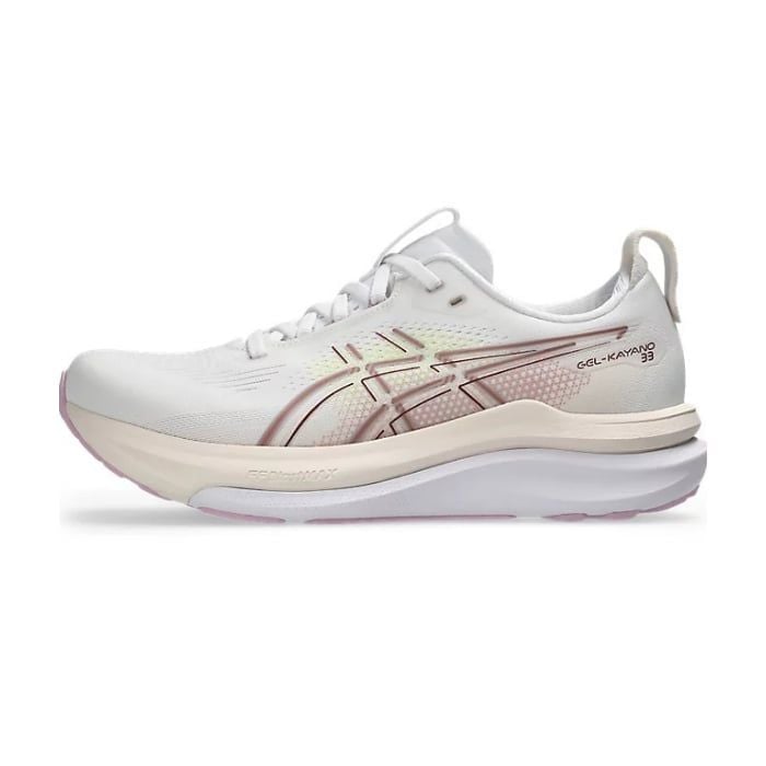  Giày Chạy Bộ Nữ Asics GEL-KAYANO 33 White/Hazy Lilac 1012B939-100 