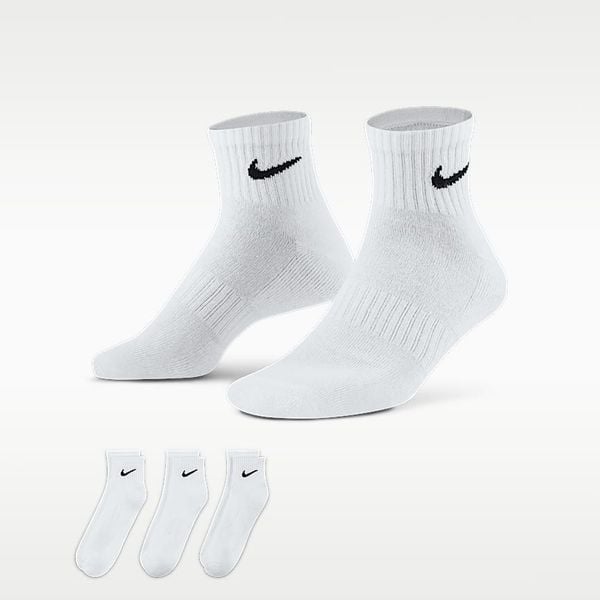  Vớ Tập Luyện Nam NIKE Everyday Cushioned SX7667-100 