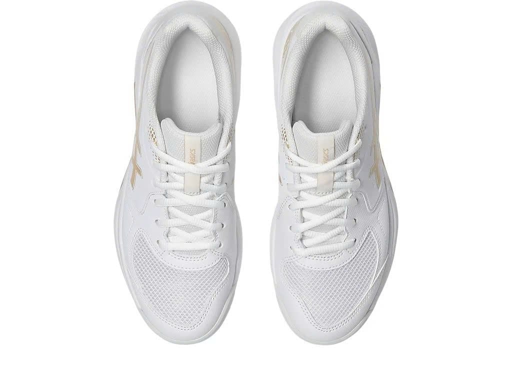  Giày Asics GEL-DEDICATE 9 White Champagne 1042A317-100 