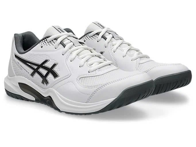  Giày ASICS GEL-DEDICATE 9 White/Gunmetal 1041A545-100 