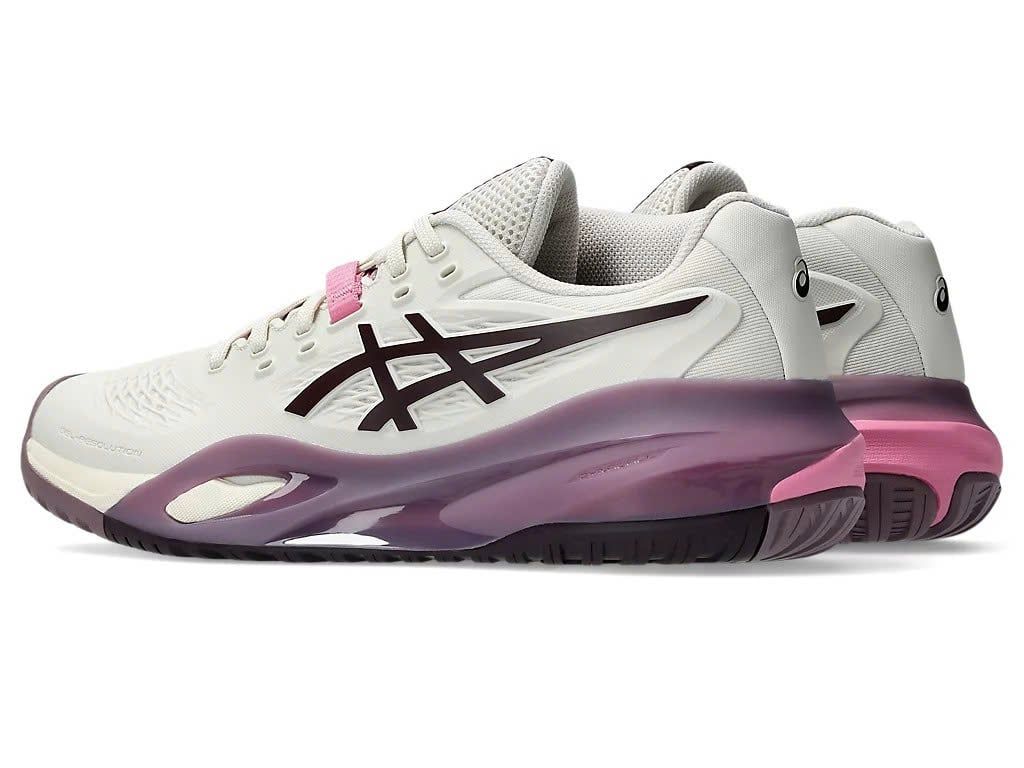  Giày ASICS GEL-RESOLUTION X Soft Oat/Dark Aubergine 1042A279-250 