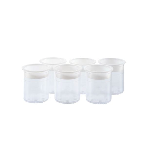 Phụ Kiện Bộ 6 Ly Nhựa Gồm Nắp Đựng Hỗn Hợp | Pacojet