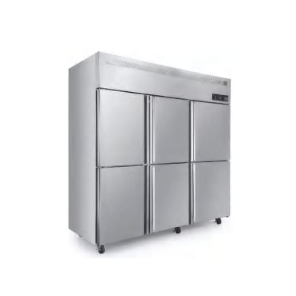 Tủ Đông Đứng 6 Cửa (-22°C ~ +8°C) | SANTA
