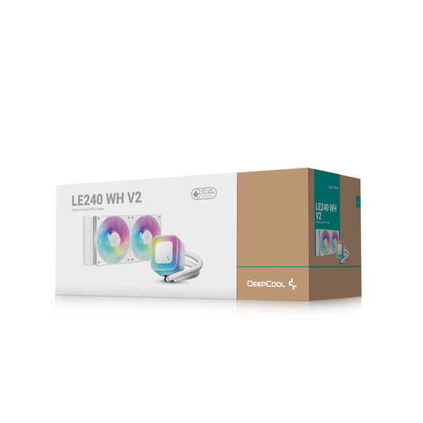 Tản nhiệt nước AIO DeepCool LE240 V2 Trắng/White