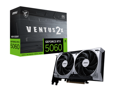 VGA MSI GeForce RTX 5060 VENTUS 2X 8G OC