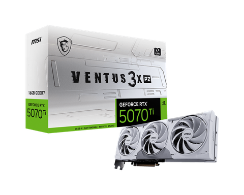 VGA MSI GeForce RTX 5070Ti VENTUS 3X PZ 16GB OC
