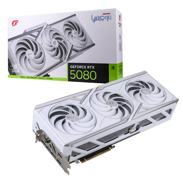 Card Màn Hình Colorful iGame GeForce RTX 5080 16GB Vulcan White OC