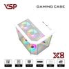 Vỏ Case VSP X8 - MATX - Trắng/White