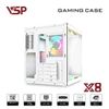 Vỏ Case VSP X8 - MATX - Trắng/White
