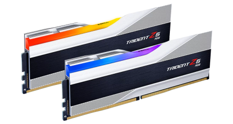 RAM GSKILL TRIDENT Z5 RGB 96G (2x48GB) 6400MHz DDR5 SILVER