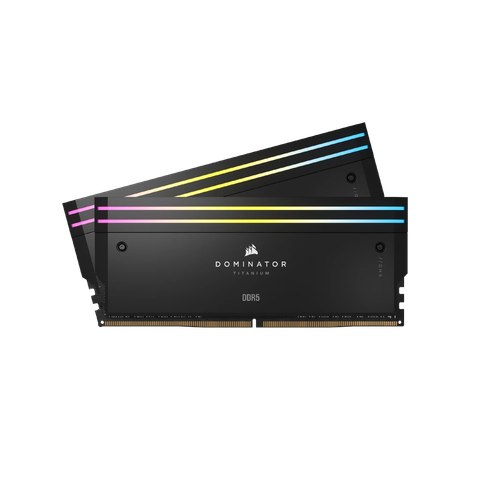 RAM Corsair Dominator Titanium RGB 64GB (2x32GB) 6600 DDR5 Black