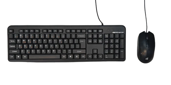 Combo bàn phím chuột có dây SSTC MK120