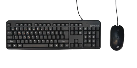 Combo bàn phím chuột có dây SSTC MK120