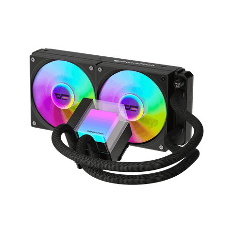 Tản nhiệt nước AIO DarkFlash CB240 ARGB Đen/Black