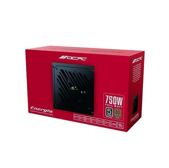 Nguồn OCPC Energia BZ750 750W 80 Plus Bronze Black