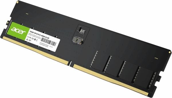 RAM ACER UD200 16GB (1x16GB) 4800MHz DDR5 Black Không Tản Nhiệt
