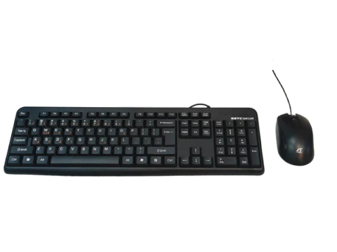Combo bàn phím chuột có dây SSTC MK120