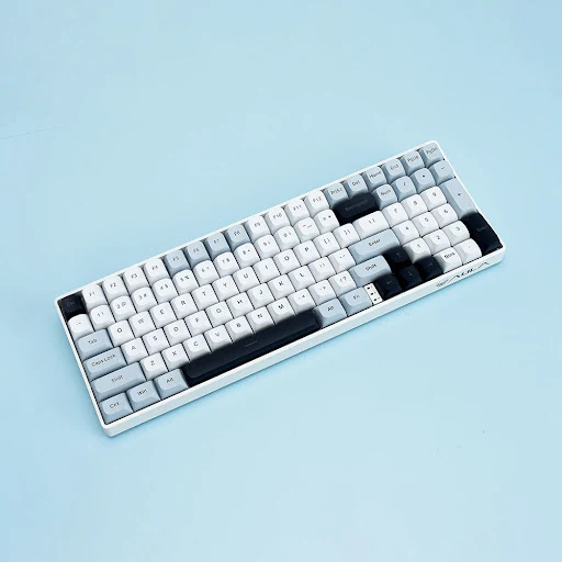 Bàn phím AULA S100 PRO  (Phiên bản Xanh dương+trắng+tím/ Red +Brown switch)