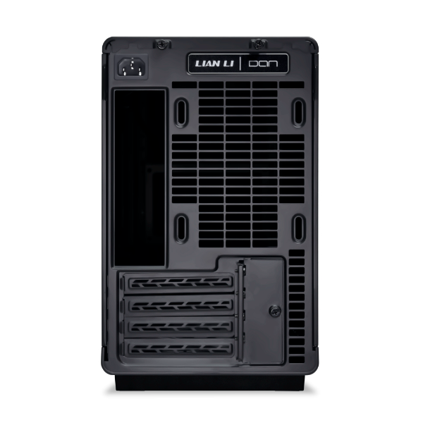 Case Lian Li A3 mATX Black (Mặt gỗ trước)