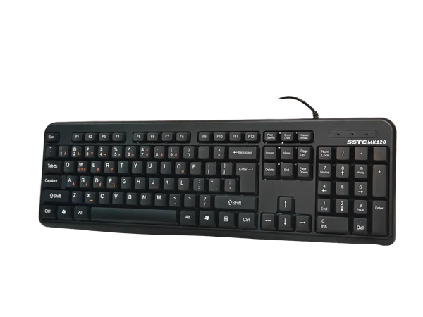 Combo bàn phím chuột có dây SSTC MK120