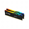 RAM DR5 16G Buss 5600 Kingston Fury Beast RGB (8GX1) Đen/Black