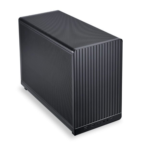 Case Lian Li A3 mATX Black (Mặt gỗ trước)