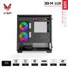Vỏ Case VSP Aqual X3-M Lux Đen/Black | Micro-ATX