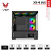 Vỏ Case VSP Aqual X3-M Lux Đen/Black | Micro-ATX