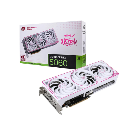 VGA Colorful GeForce RTX 5060 iGame Ultra W 8GB OC 3 Fan