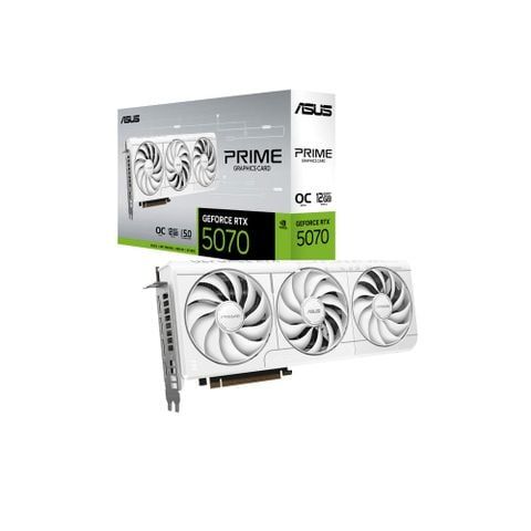 VGA ASUS GeForce RTX 5070 PRIME X3 12GB White OC