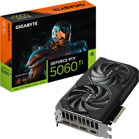 VGA Gigabyte GeForce RTX 5060Ti Windforce 8GB OC