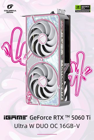 VGA Colorful GeForce RTX 5060Ti iGame Ultra W DOU 16GB-V OC