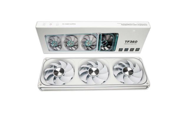 Fan Case Jungle Leopard TF360 ARGB Trắng/White