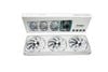 Fan Case Jungle Leopard TF360 ARGB Trắng/White