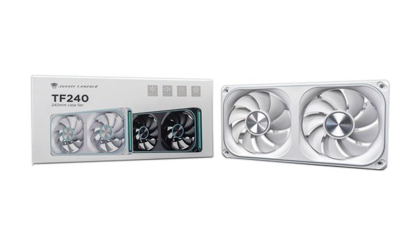 Fan Case Jungle Leopard TF240 ARGB Trắng/White