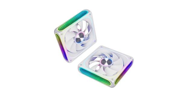 Fan Case Jungle Leopard TF120 ARGB Trắng/White