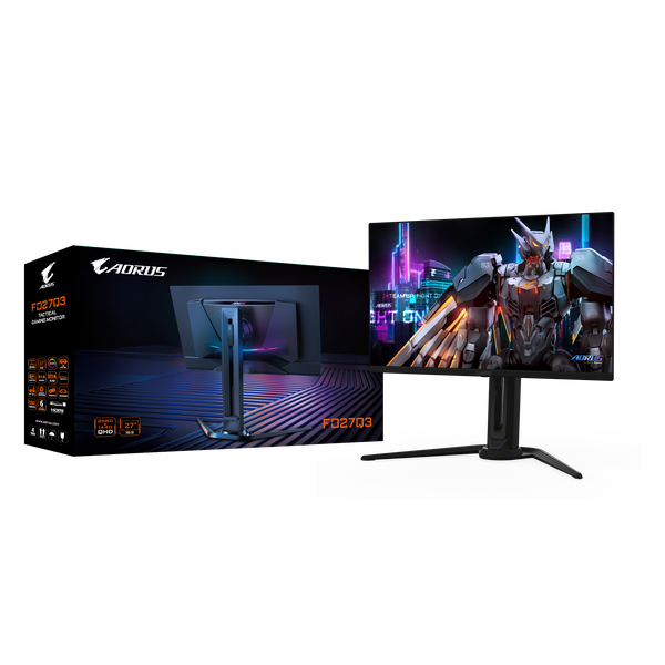 Màn hình GIGABYTE AORUS FO27Q3 27 inch QD-OLED 360Hz QHD Phẳng