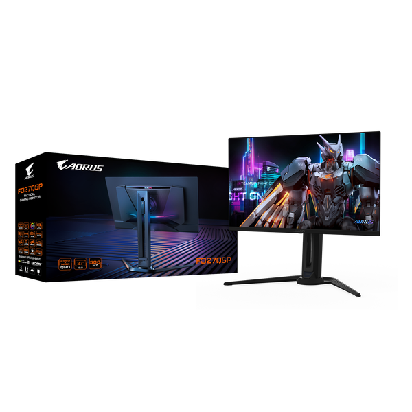 Màn hình GIGABYTE AORUS FO27Q5P 27 inch QD-OLED 500Hz QHD Phẳng