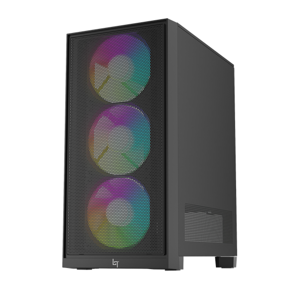 CASE LINKTECH BAHAMUT M 4F M-ATX BLACK
