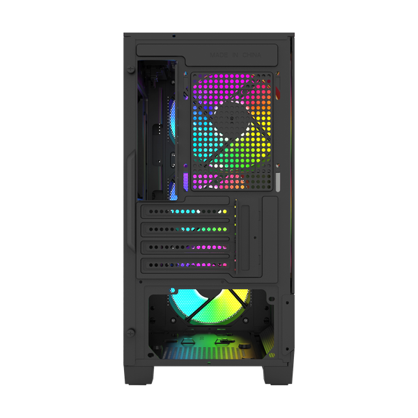 CASE LINKTECH BAHAMUT M 4F M-ATX BLACK