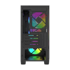 CASE LINKTECH BAHAMUT M 4F M-ATX BLACK