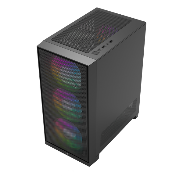 CASE LINKTECH BAHAMUT M 4F M-ATX BLACK
