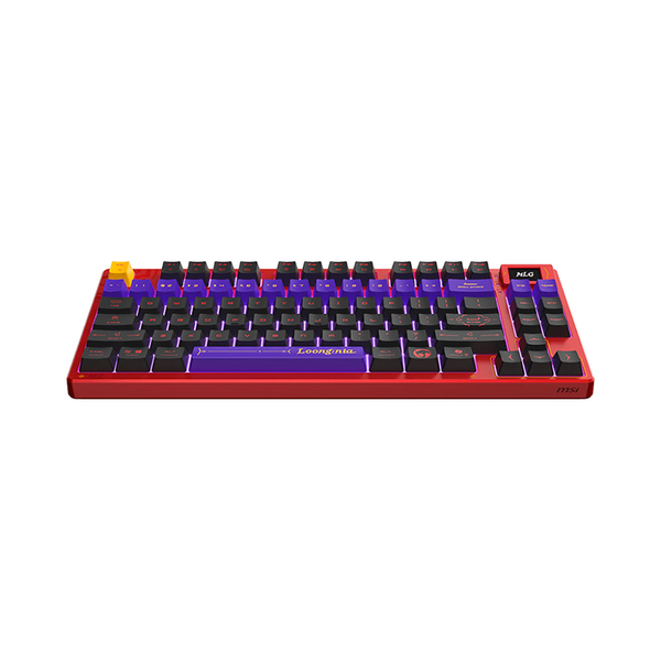 Bàn phím cơ không dây MSI Forge TKL Wireless MLG Edition