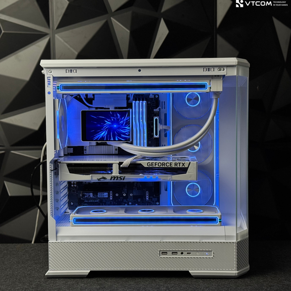 PC VTCOM x JONSBO D400 x MSI TRIO ( Ultra 7 265K / Ram 32GB / 500GB / RTX 5070 12GB )