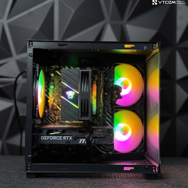 PC VTCOM x AQUA M NANO II x SHADOW 2X ( i3 13100F / Ram 16GB / 256GB / RTX 5050 8GB )